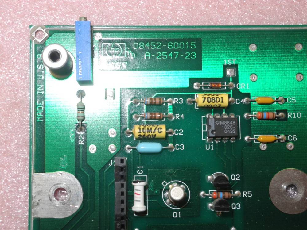 HP 08452-60015, A-2547-23, SHUTTER ASSY, HP8452A DIODE ARRAY SPECTROPHOTOMETER