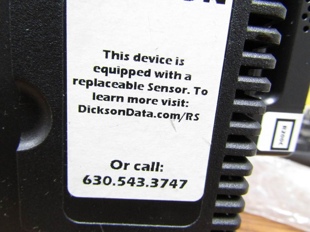 ✌ DICKSON TH6P2 6" Remote Sensing Temperature Humidity Recorder working unit