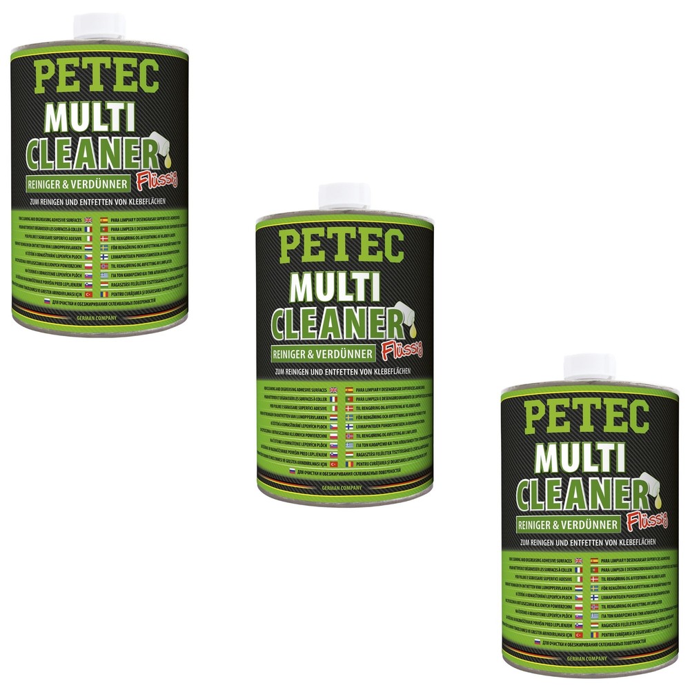 Petec 3x Multi Cleaner Cleaner Liquid 1L