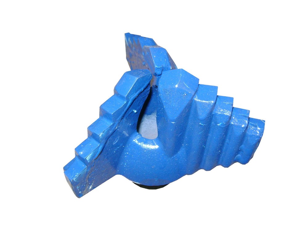 6" Three Wing Carbide Step Drag Bit 3-1/2API Pin Water Well Geothermal
