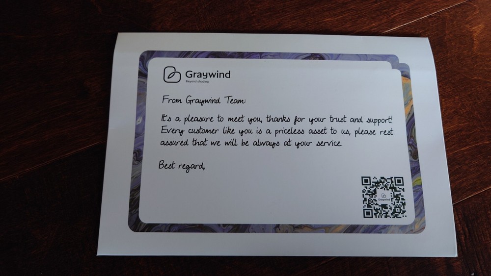 Graywind Custom Shades