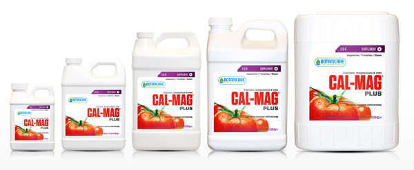 Botanicare Cal Mag Plus 1 Quart, 1 Gallon 2.5 Gal 5 Gal calcium magnesium