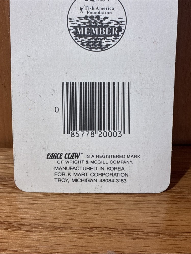 Vintage Eagle Claw Interlock Swivels, size 3, W/ 6 pieces.