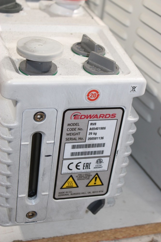 Edwards RV8 Two Stage Rotary Vane Vacuum Pump