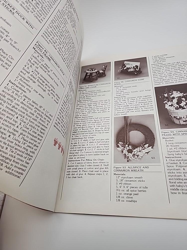 Creating With Cinnamon Craft Project Instruction Pattern Design Booklet 1983