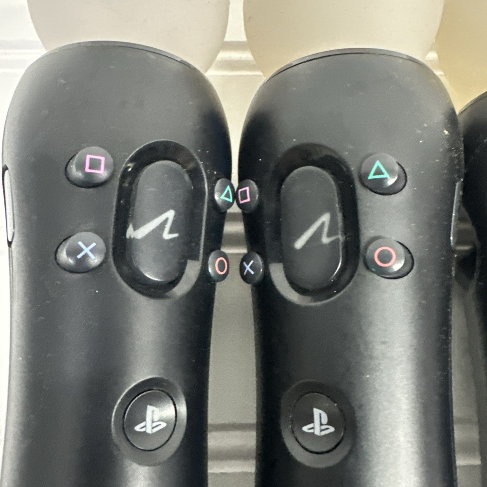 3 Sony PlayStation Move Motion Controller CECH-ZCM1U VR Wireless UNTESTED