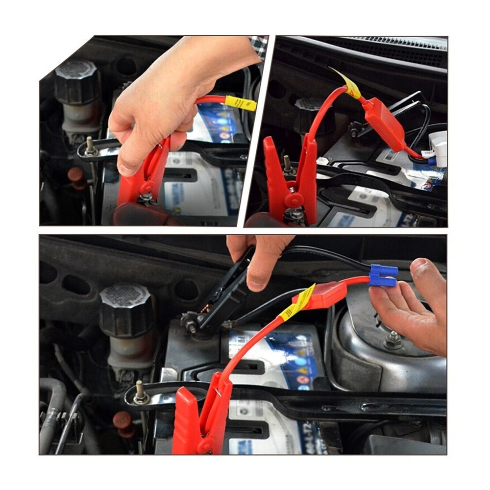 Quality Car Jump Starter Clip Cable Reliable Battery Boost 12V