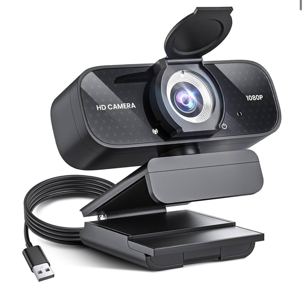 AutoFocus HD Video WebCam , Stereo Microphone., Webcam  for PC