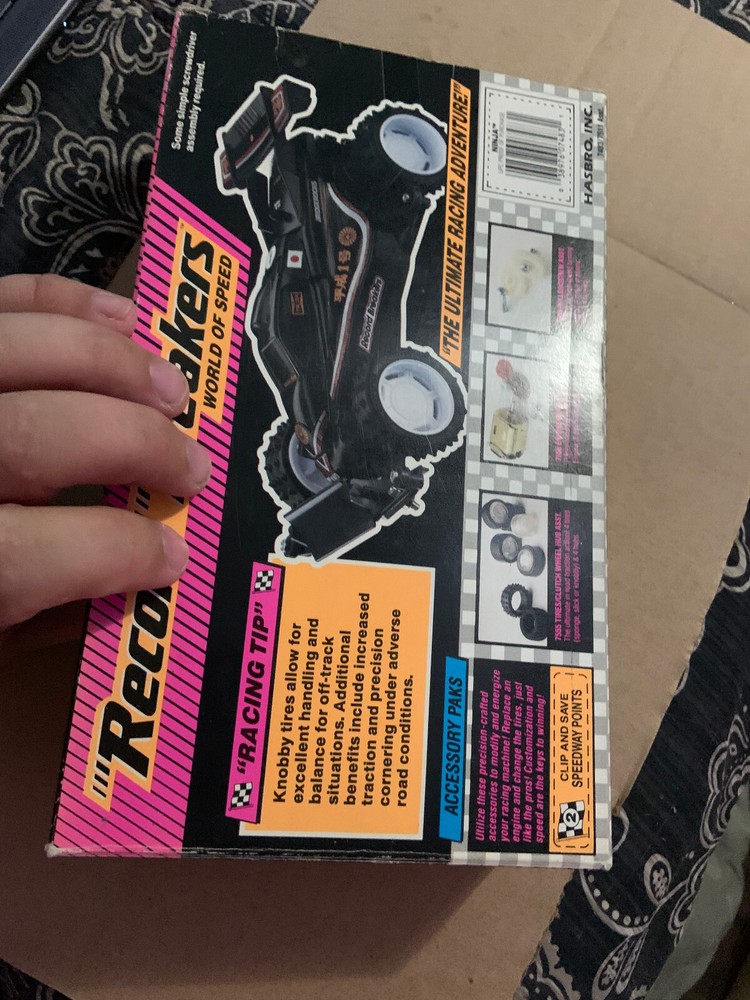 Vintage Record Breakers- Tri-Power Series- Ninja- w/ Box working