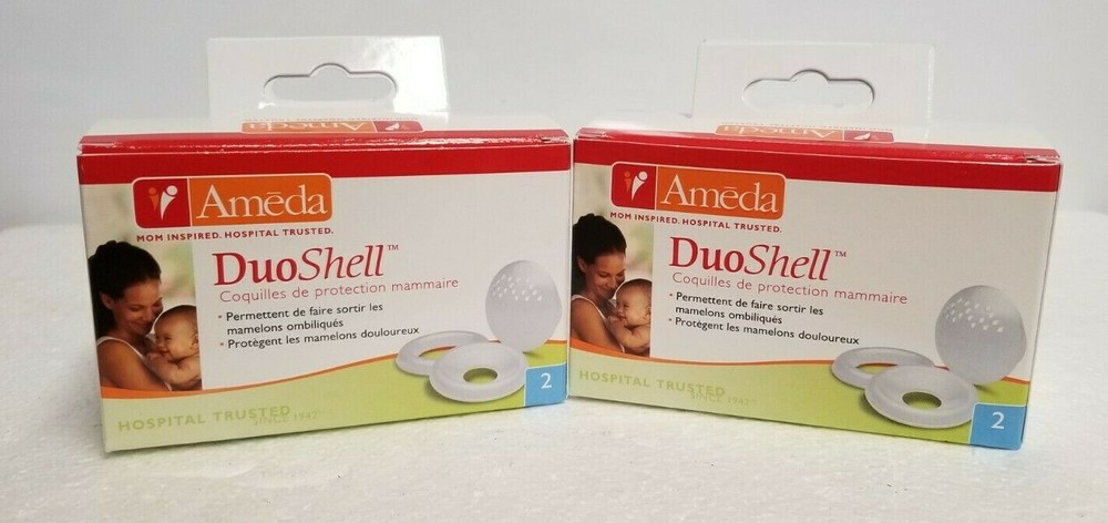 LOT OF 2: Ameda Duo Shell Breast Shells (2)