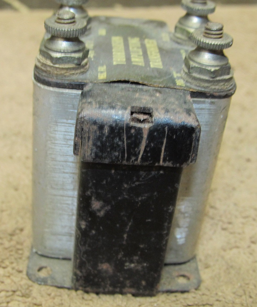 1920`s Thordarson Amplifying Transformer, Audio