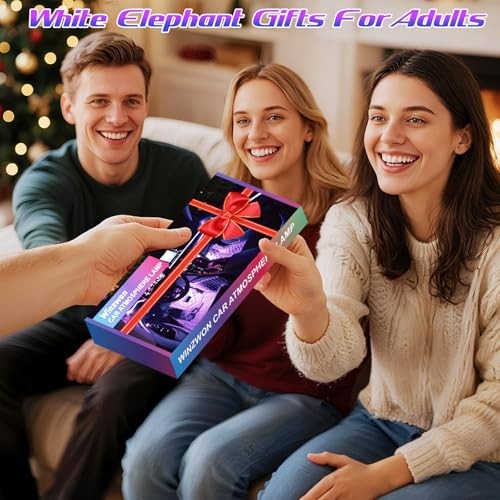 Winzwon Led Lights for Car Accessories Interior, Christmas Stocking 1 Pack