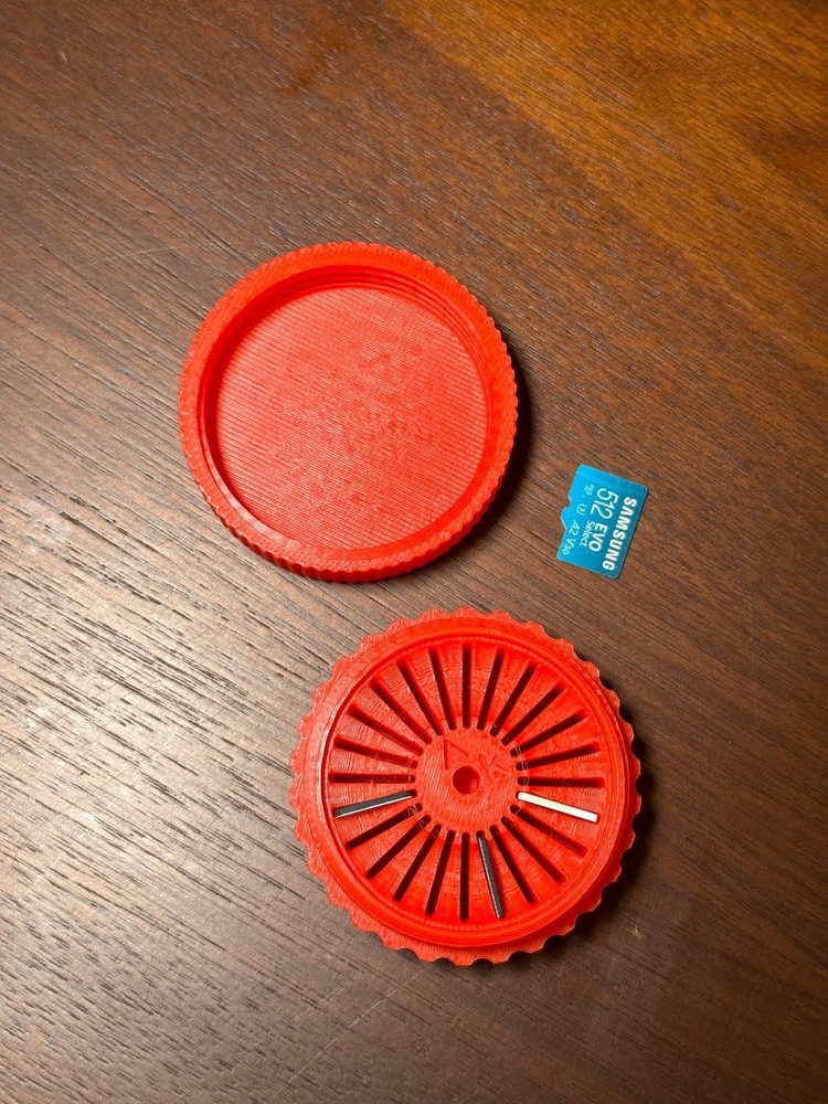 Micro SD Card Holder (3d Printed)