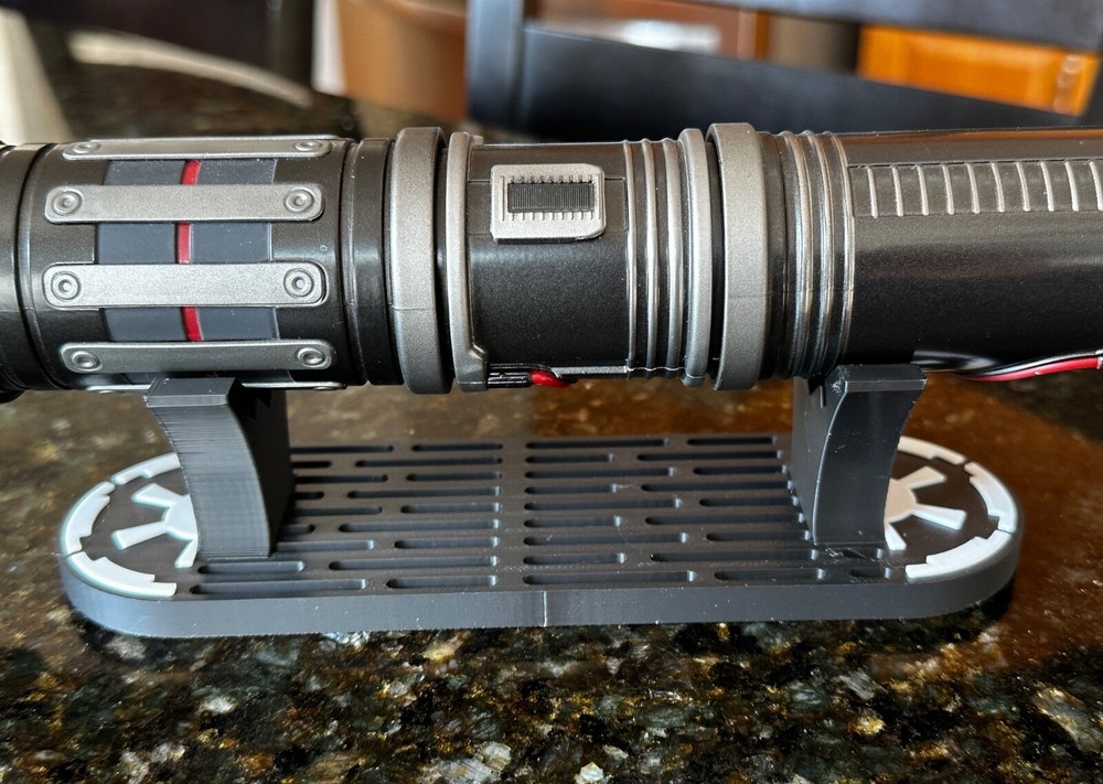Universal Lightsaber Display Stand Star Wars Galactic Empire 3D Printed -NEW