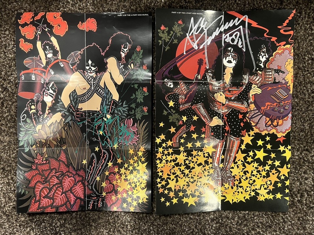 KISS autographed CD Collection