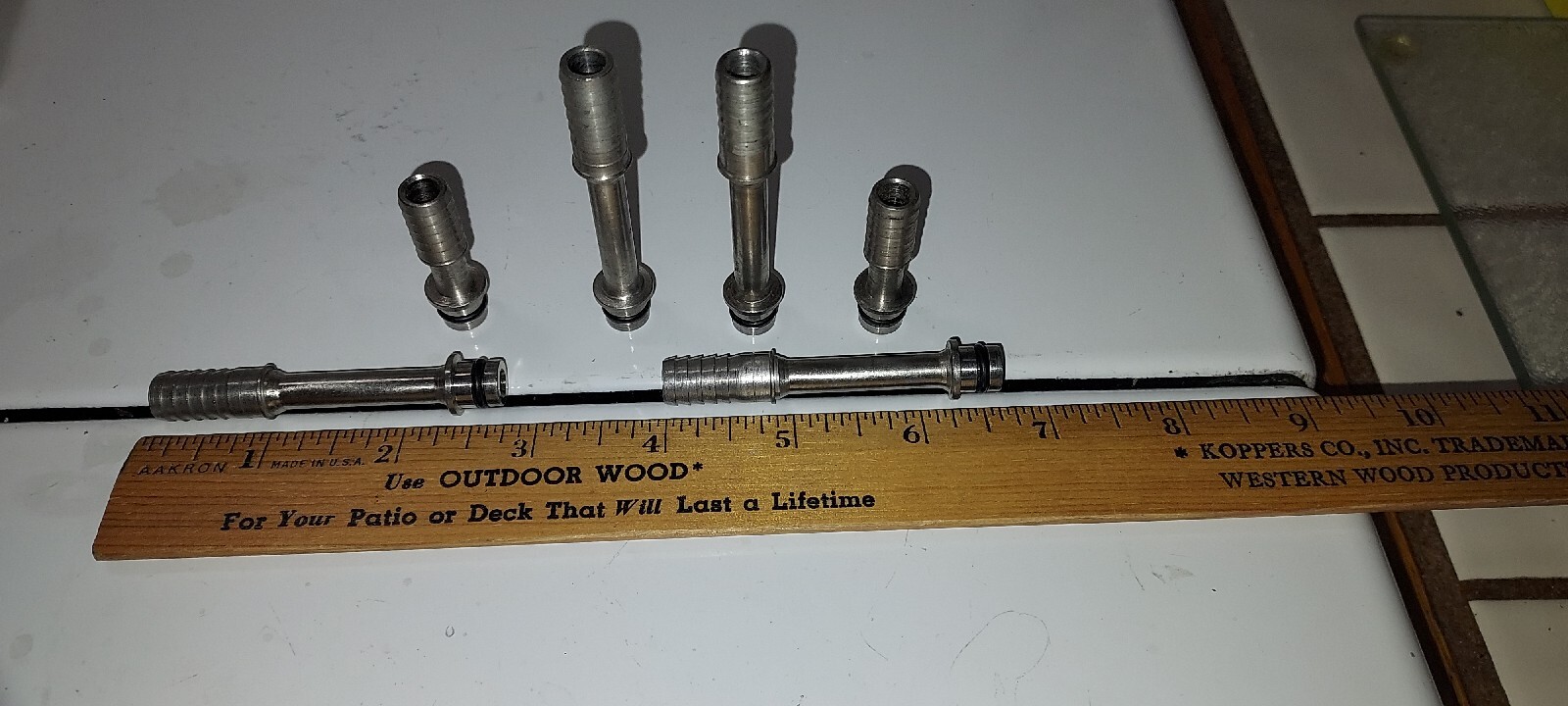 Wunderbar Input Manifold Fitting *STRAIGHT 3/8" Barb Two sizes your choice! NEW!