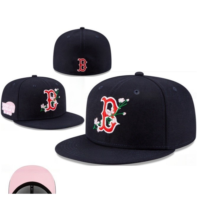 Boston Red Sox MLB Basic 59FIFTY Baseball Cap 5950 Fitted Hat Era NEW