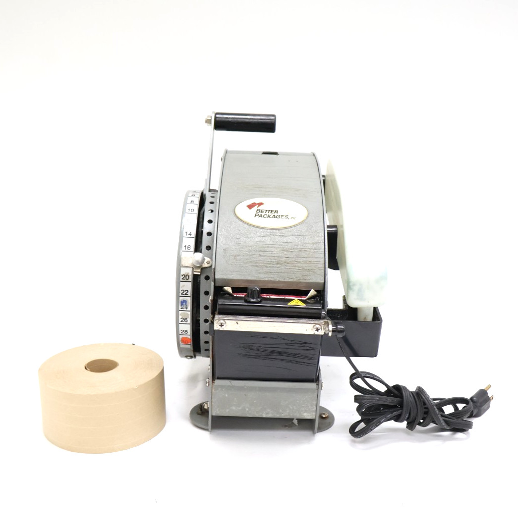 Better Pack 333Plus Manual Kraft Gummed Tape Dispenser Sealing