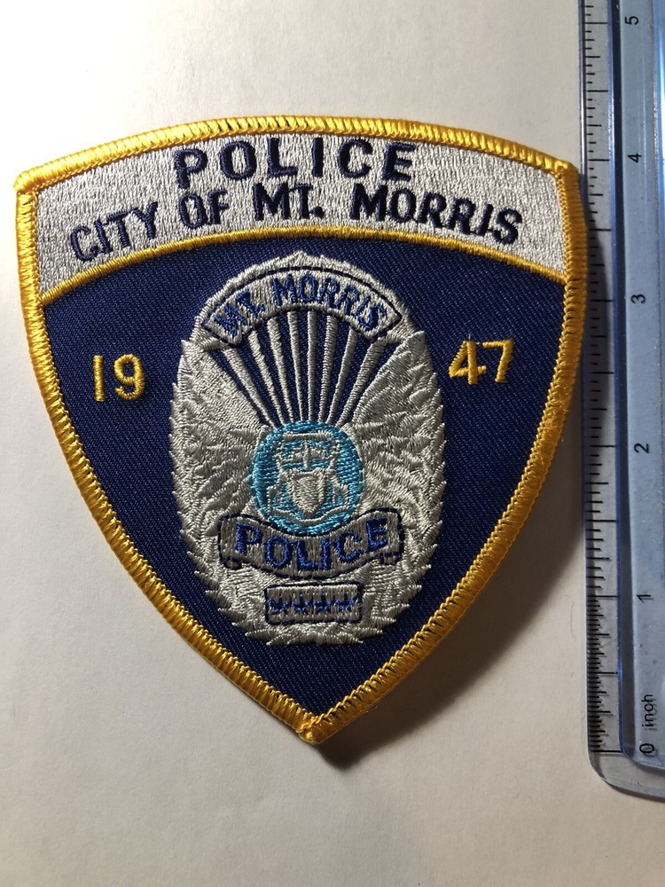 Mount Morris Michigan Police Patch