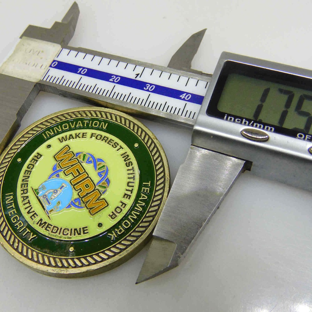 WFIRM SPECIAL RECOGNITION TECHNOLOGY INTEGRATION OFFICER CHALLENGE COIN