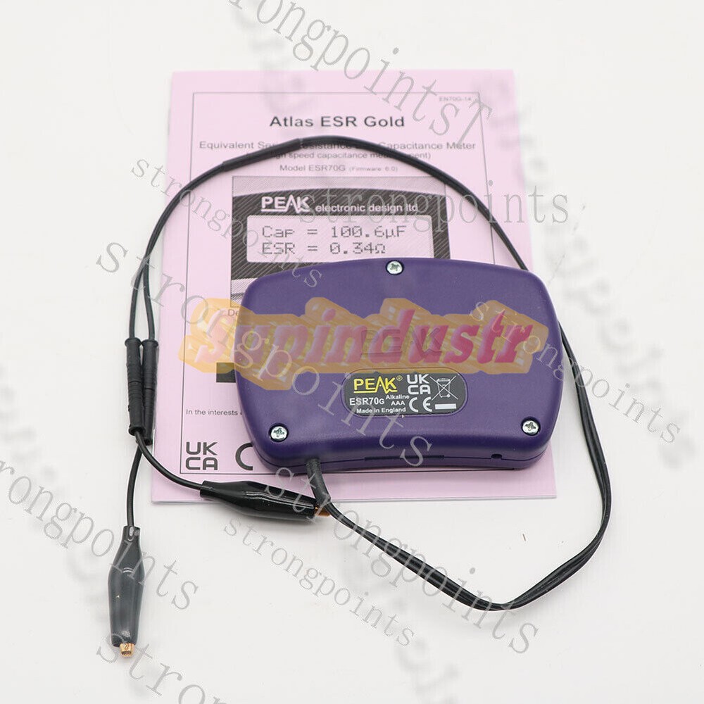 1PCS Peak Electronics ESR / Capacitance Meter ESR70 ESR-70G~