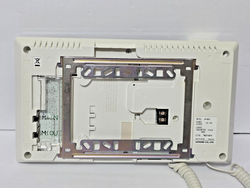 Aiphone JP-4HD 7" Video Sub Station with LCD Touchscreen