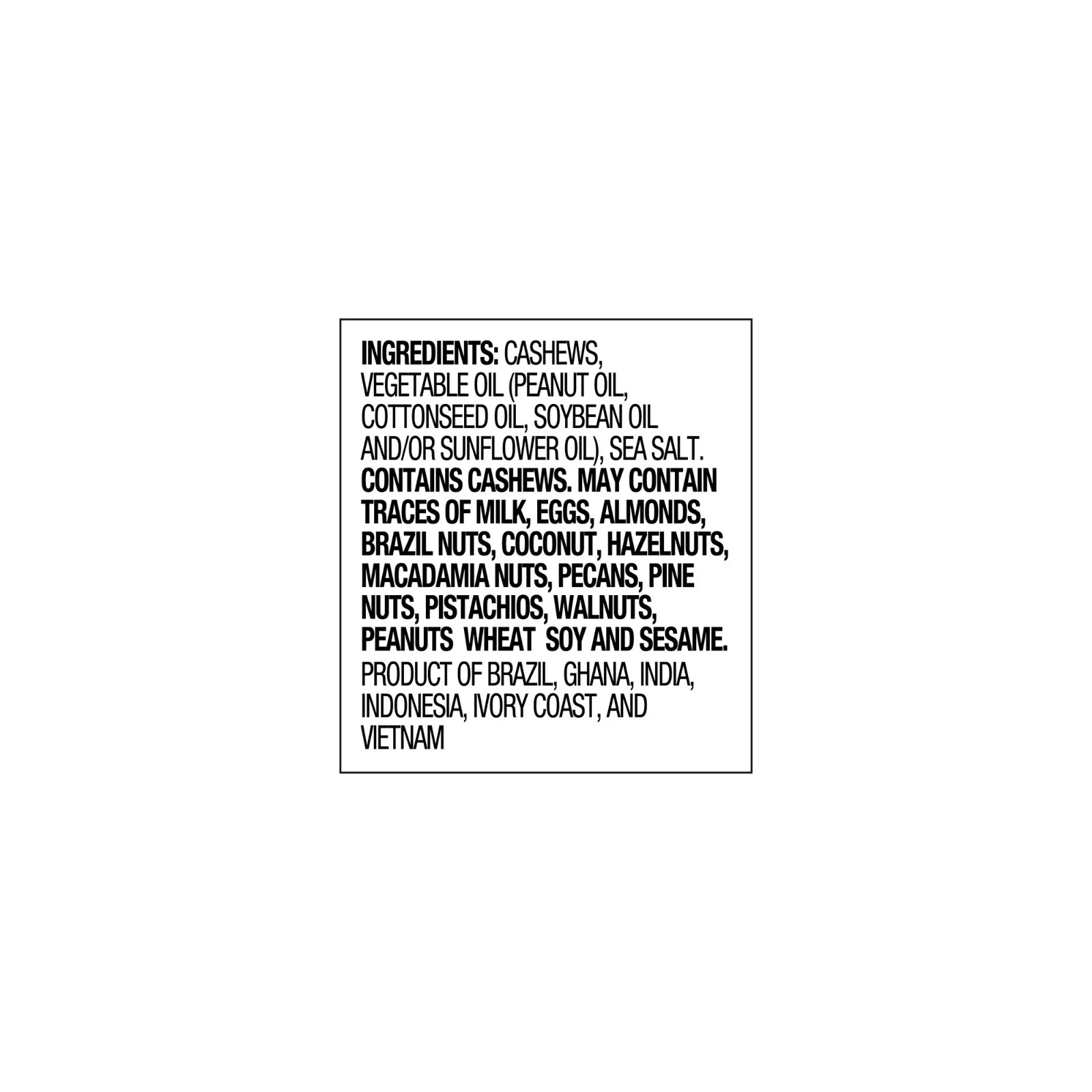 Great Value Cashew Halves & Pieces, 27 oz