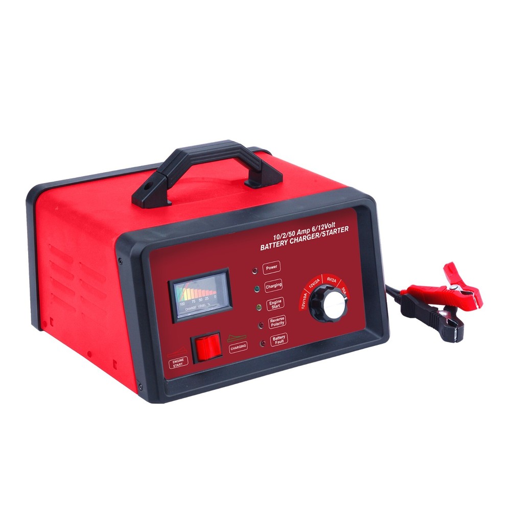 2/10/50A Battery Charger with Engine Start