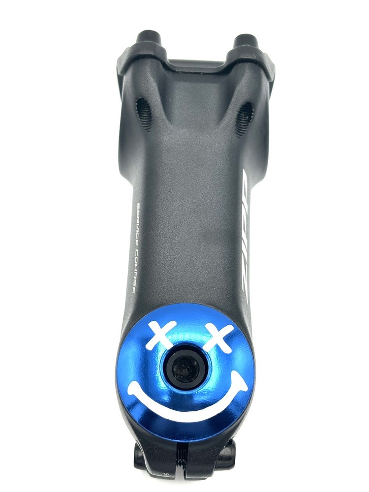 Smiley Face - Threadless Bicycle Headset Stem Cap 1 1/8" Smile