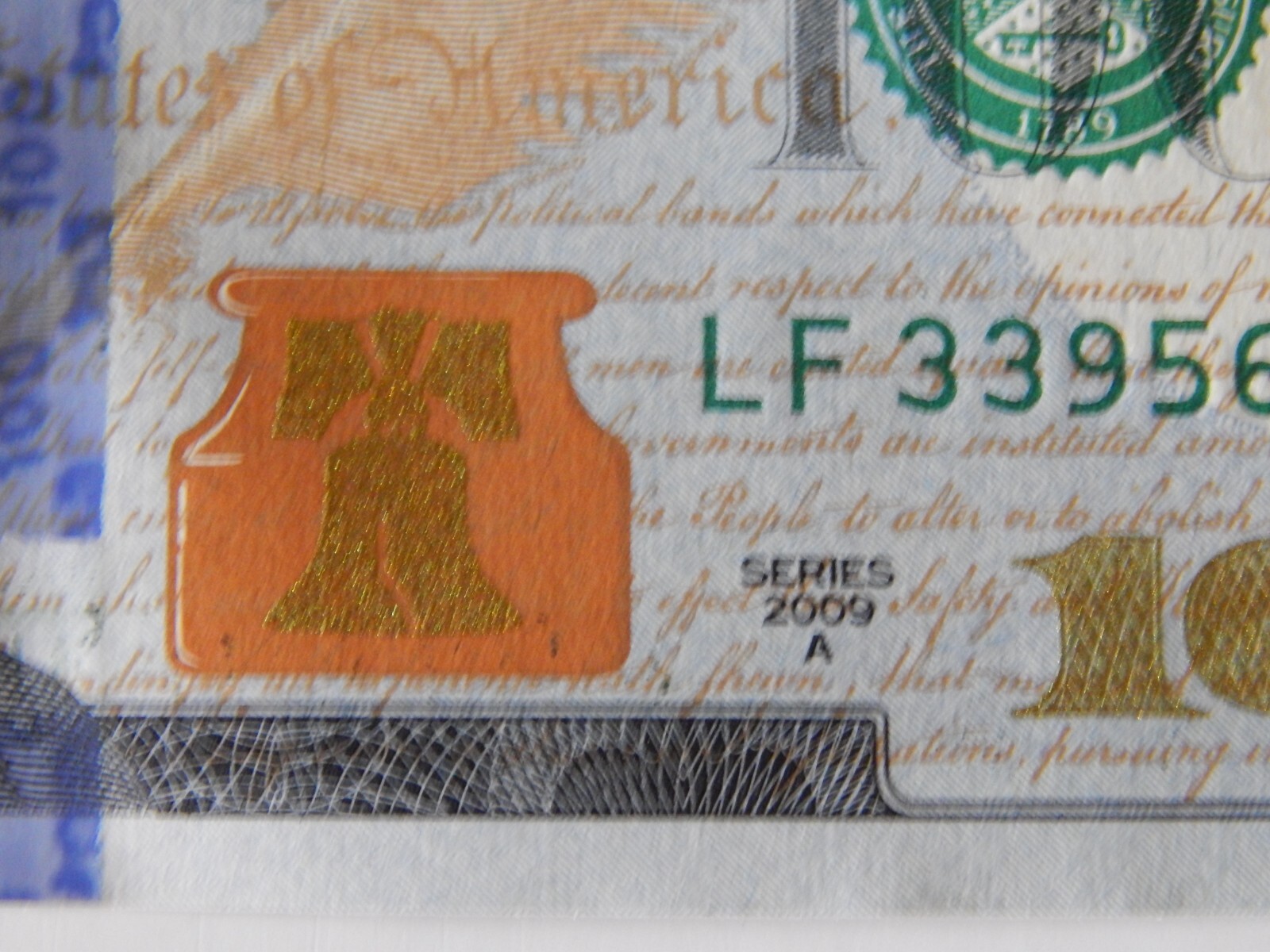 THE BRAND NEW U.S. $100 ONE HUNDRED DOLLAR BILL UNCIRCULATED ITEM #1736.