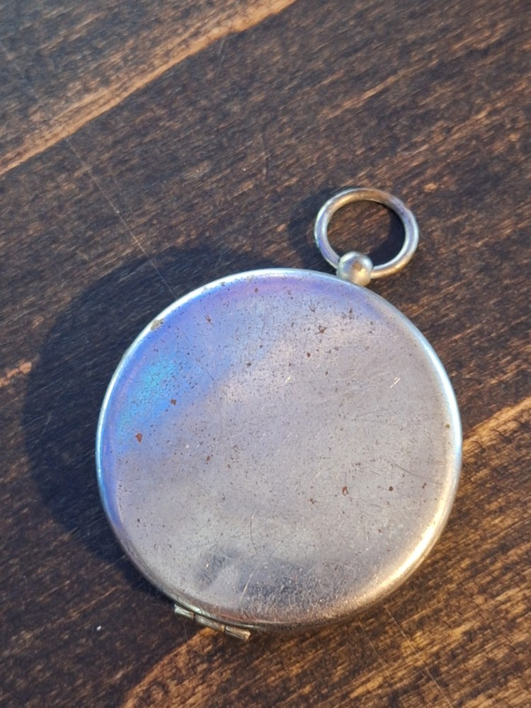 Vintage STELLAR BRASS POCKET COMPASS