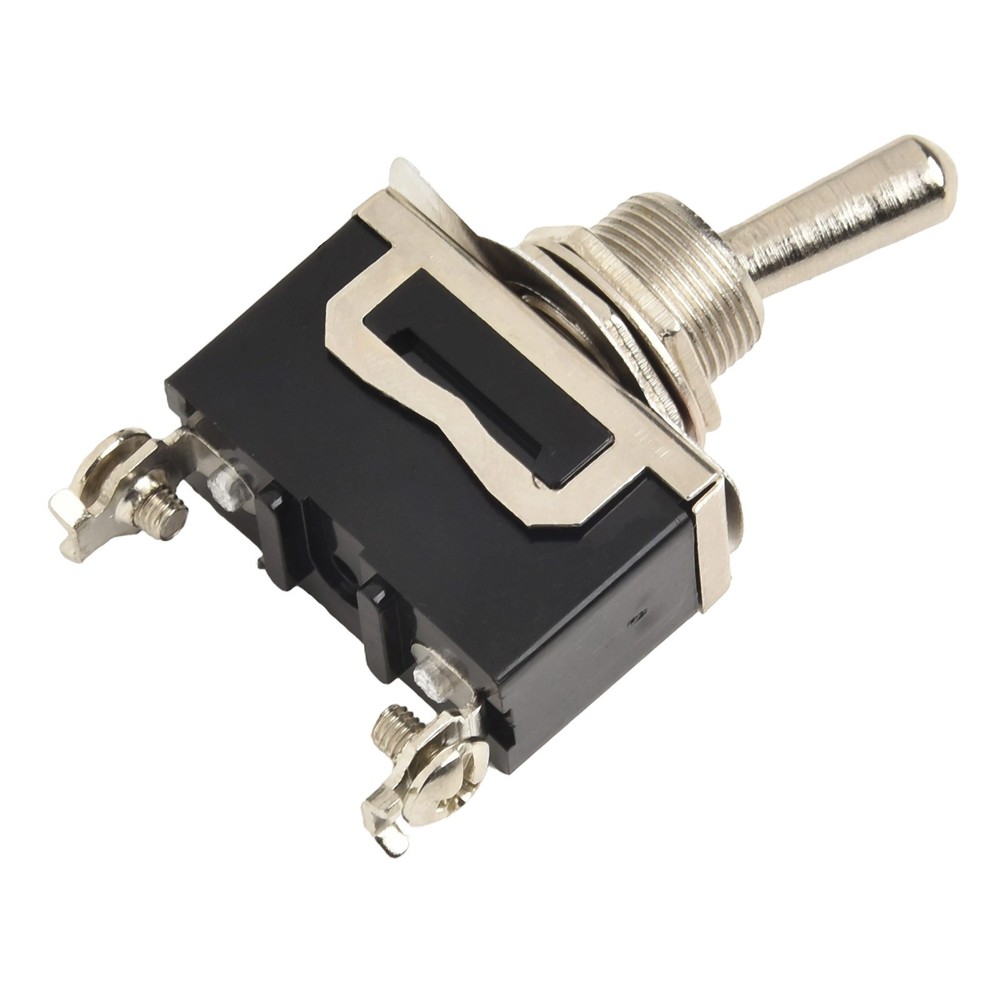 Five Pack Waterproof On Off Metal Toggles Suitable for Electrical Projects