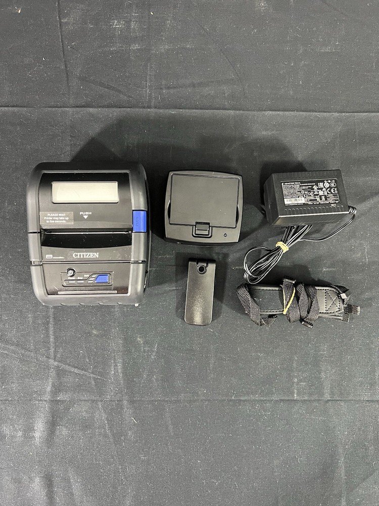 Citizen CMP-30II-SLS Portable 3in Mobile Bluetooth Barcode Receipt Printer