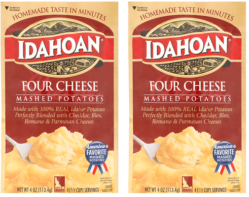 Idahoan Four Cheese Mashed Potatoes 2 Pack