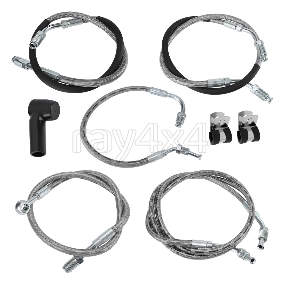 All Brake Hose Lines Kit for Polaris Sportsman 335 Sportsman 500 4X4 6X6 HO DUSE