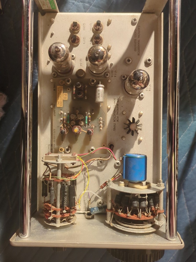 Tektronix Type W SAMPLING Unit Oscilloscope