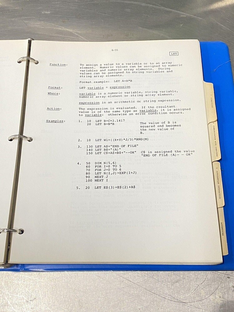 Perkin Elmer PE Basic Language 3 Sigma 15 & Sigma 115 - Users Guide / Manual