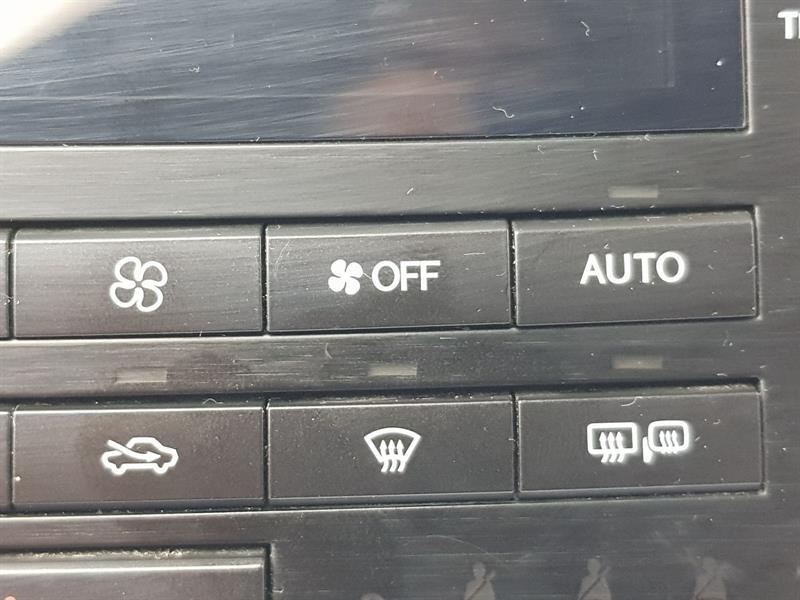 2017 LEXUS IS HEATER CONTROL PANEL ASSEMBLY 5590053350