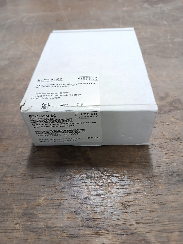 Distech Controls EC-Sensor-SO Space Temperature Sensor