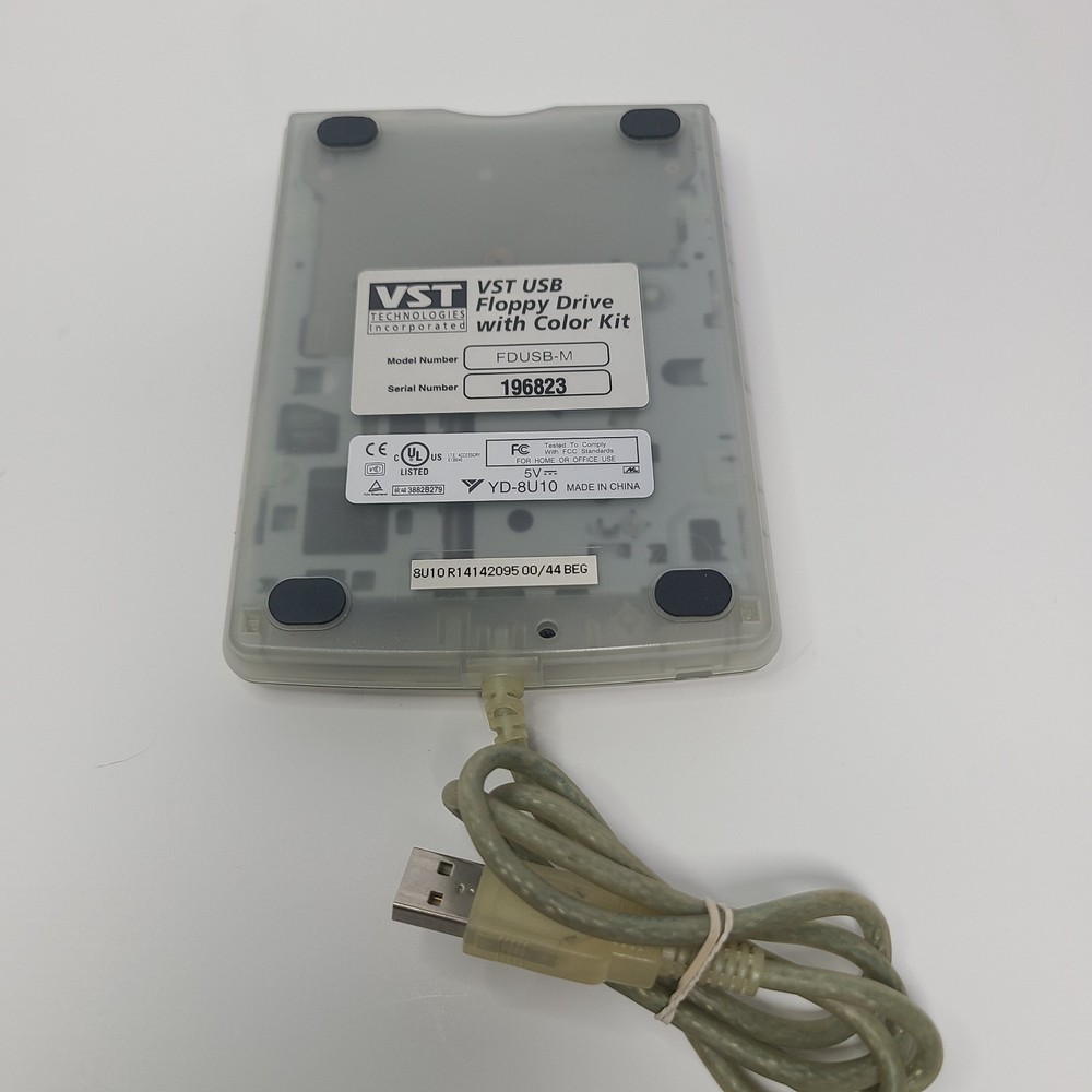 VST Technologies USB Floppy Drive With Color Kit FDUSB-M