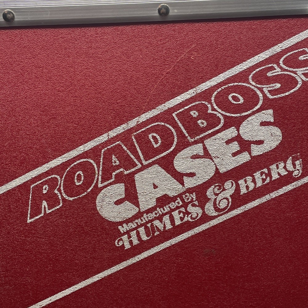 Humes & Berg Road Boss Case - Red with Name Tag