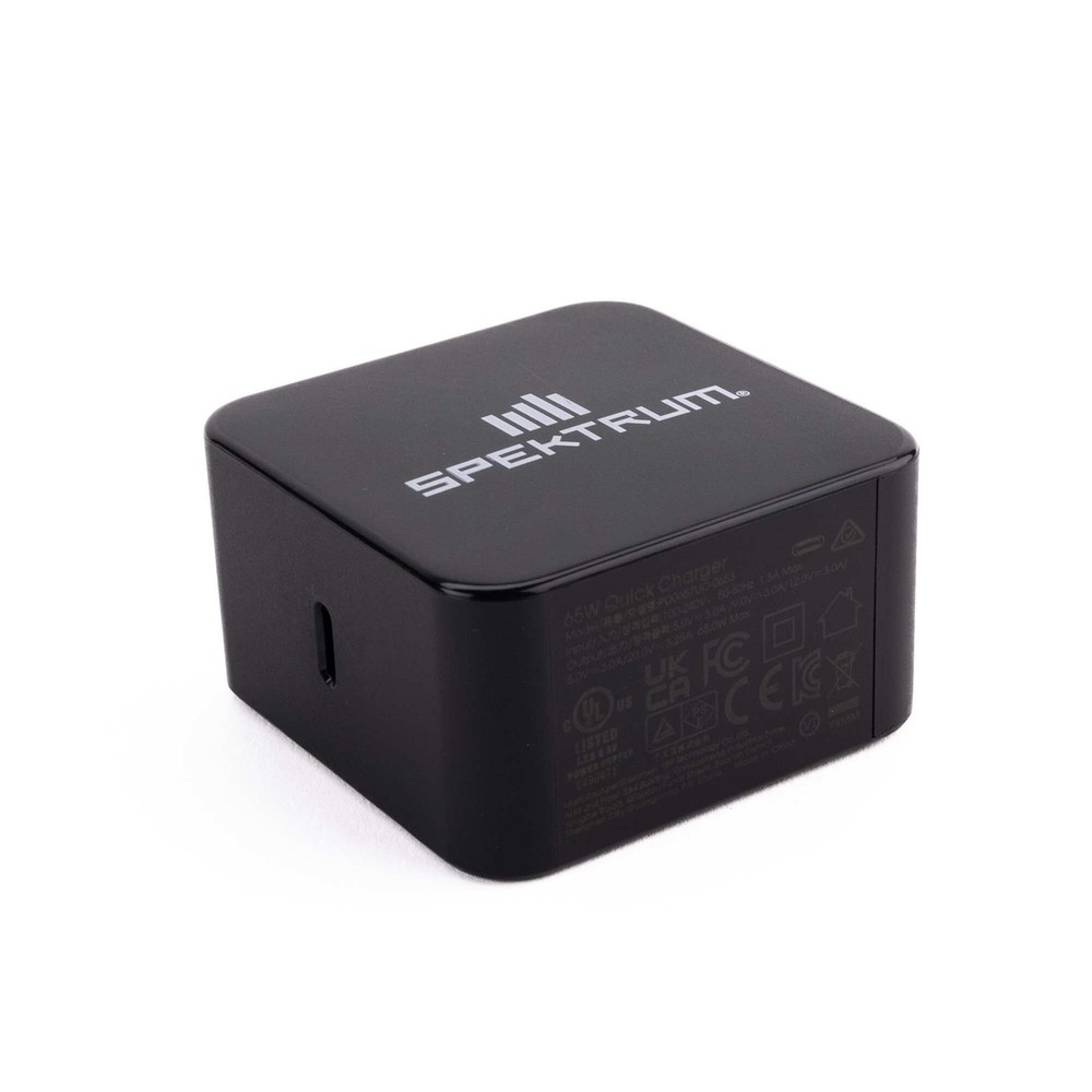 Spektrum SPMX-1027 - USB-C Power Supply, 65@