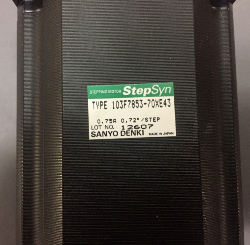 Sanyo Denki Type 103F7853-70XE43 StepSyn Stepping Motor