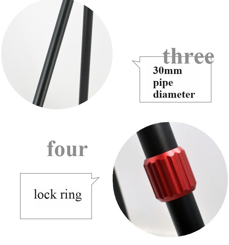 Stable Adjustable AZ Mount & Extendable Aluminum Tripod for Telescopes