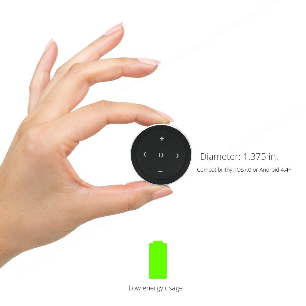 Wireless Bluetooth Media Button Remote Selfie Control Car Motorcycle Steering...