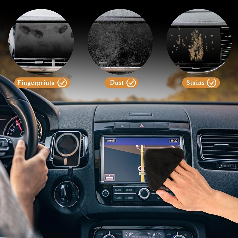 Car Screen Cleaner, Car Touch Screen Cleaner, Microfiber Cloth Auto Touchscreen