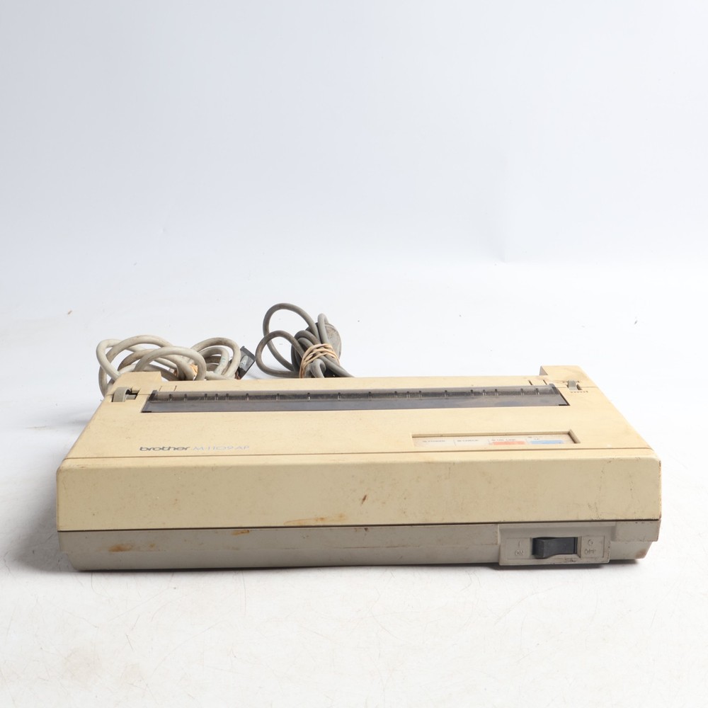 Brother M-1109 AP Dot Matrix Printer - Powers on but untested