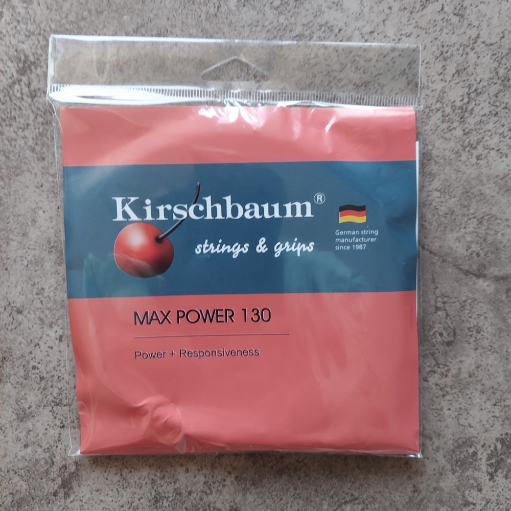 Kirschbaum Max Power 16/1.30 Tennis String Silver