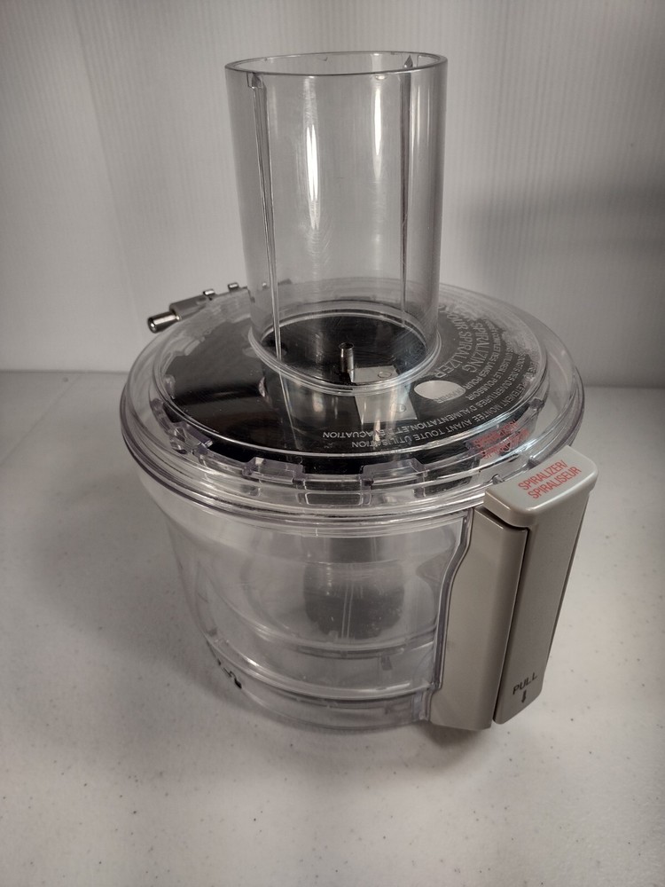 Magic Veggie Bullet Replacement Part 2A Main Bowl VB-102+Lid + Spiralizing Blade