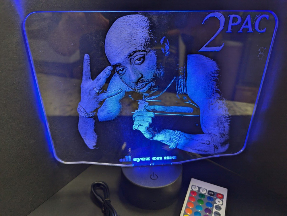 2 Pac Shakur Large L.E.D. Sign Display